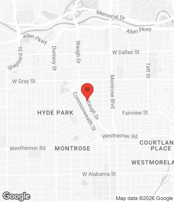 Map of The Houston Comedy Club - 2010 Waugh Dr, Houston, TX, 77006, US